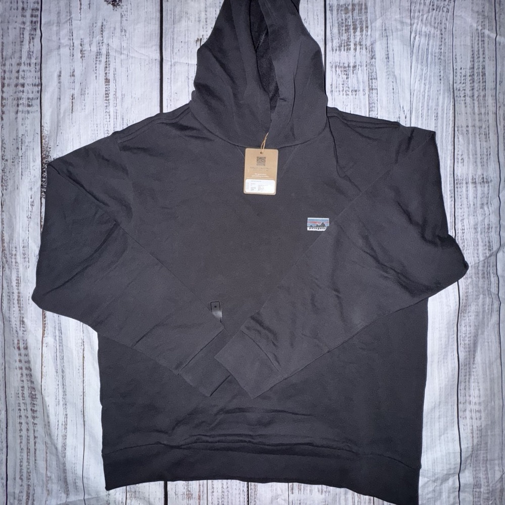 Patagonia Daily Hoody Sweatshirt In Ink Black Size Medium Men's $119